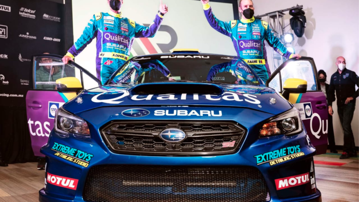 Alista el Quálitas Subaru Rally Team de Pancho Name y Armando Zapata un 2022 lleno de competencias.