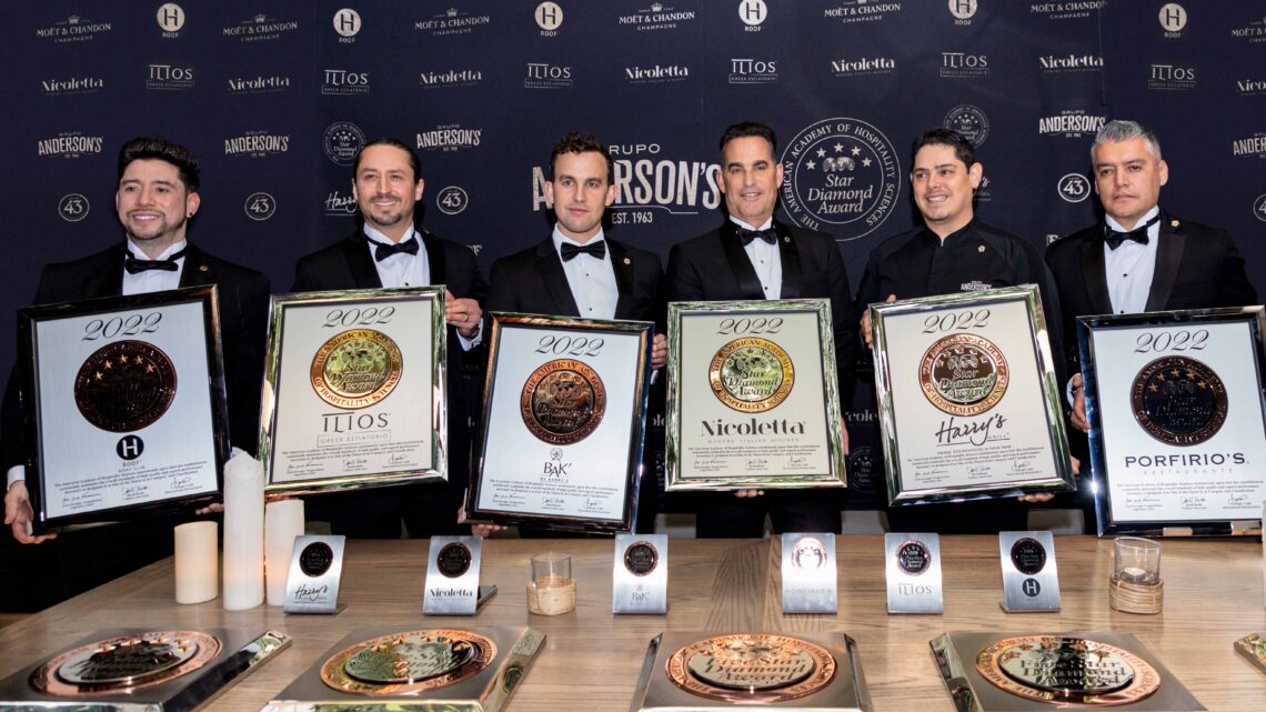 Harry´s Prime SteakHouse galardonado por  The American Academy of Hospitality Sciences.