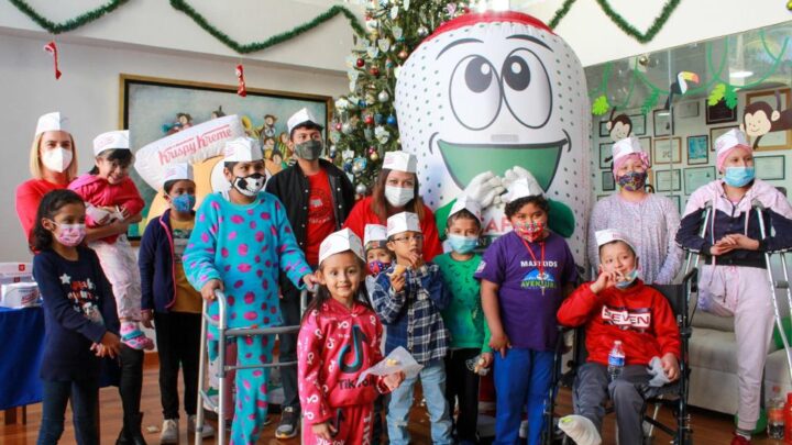 Krispy Kreme conmemora el Día Internacional del Cáncer Infantil obsequiando Acts of Joy a la Asociación Mexicana de Ayuda a Niños con Cáncer (AMANC)