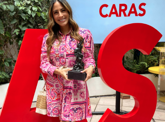 Valeria Marín, reconocida por la revista CARAS como una de ‘Las 10 Mujeres más Influyentes en los Medios de Comunicación’